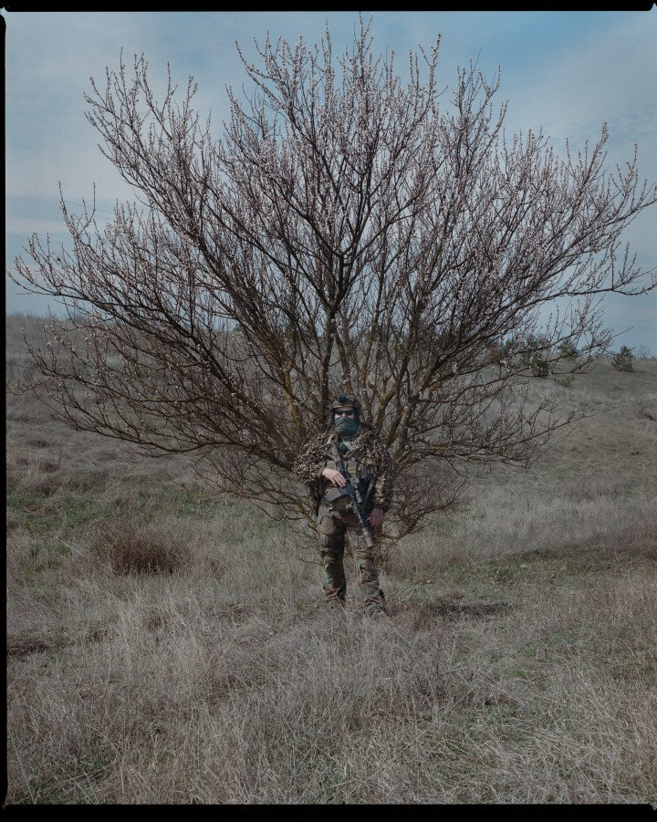 Nick in Kherson region. A former US Marine sergeant with ten years of service—including two tours in Afghanistan—he now serves in the reconnaissance platoon of Ukraine’s 39th Marine Brigade. Nick in Kherson region. A former US Marine sergeant with ten years of service—including two tours in Afghanistan—he now serves in the reconnaissance platoon of Ukraine’s 39th Marine Brigade.