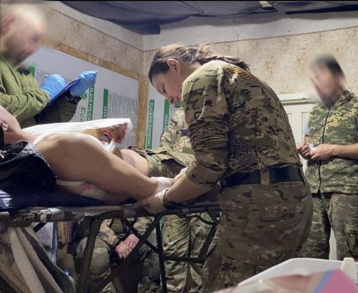 Ruslana primarily works in the Donetsk region, but also served in the Kharkiv and Zaporizhzhia directions, and participated in the Kursk region operation. Photo provided by Ruslana Maidaniuk