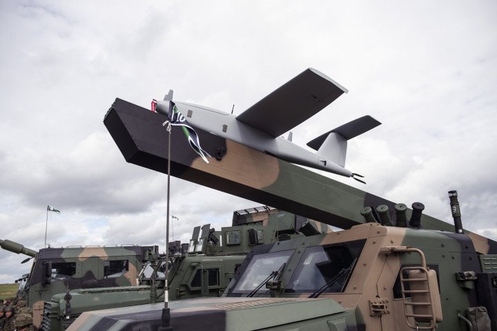 A Polish 'Waran' armored multi-purpose vehicle equipped with the Gladius drone system. (Photo by Attila Husejnow/SOPA Images/LightRocket via Getty Images) A Polish 'Waran' armored multi-purpose vehicle equipped with the Gladius drone system. (Photo by Attila Husejnow/SOPA Images/LightRocket via Getty Images)