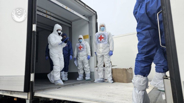 Ukraine returned the bodies of 757 fallen defenders on Friday, February 14. (Source: Coordination Headquarters for the Treatment of POW’s.) Ukraine returned the bodies of 757 fallen defenders on Friday, February 14. (Source: Coordination Headquarters for the Treatment of POW’s.)