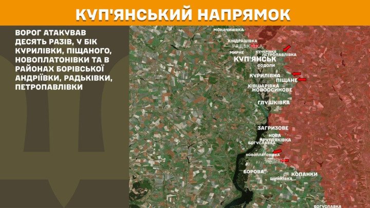 Situación en el frente de Kupiansk, región de Kharkiv. Un eje logístico fundamental donde las defensas ucranianas frenan de golpe las continuas embestidas del ejército ruso.