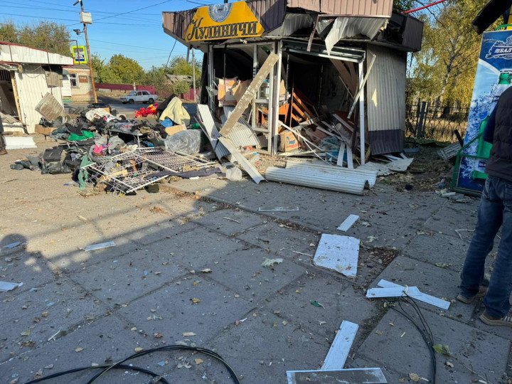 On the morning of October 24, 2024, around 10:00 am, the Russian forces attacked the city of Kupiansk, Kharkiv region. (Source: the Governor of the Kharkiv Region, Oleh Syniehubov) On the morning of October 24, 2024, around 10:00 am, the Russian forces attacked the city of Kupiansk, Kharkiv region. (Source: the Governor of the Kharkiv Region, Oleh Syniehubov)