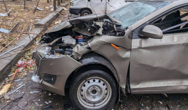 The aftermath of the Russian forces attack on Kryvyi Rih, the Dnipropetrovsk region, Ukraine. November 21, 2024. (Source: the Dnipropetrovsk regional governor, Serhii Lysak)