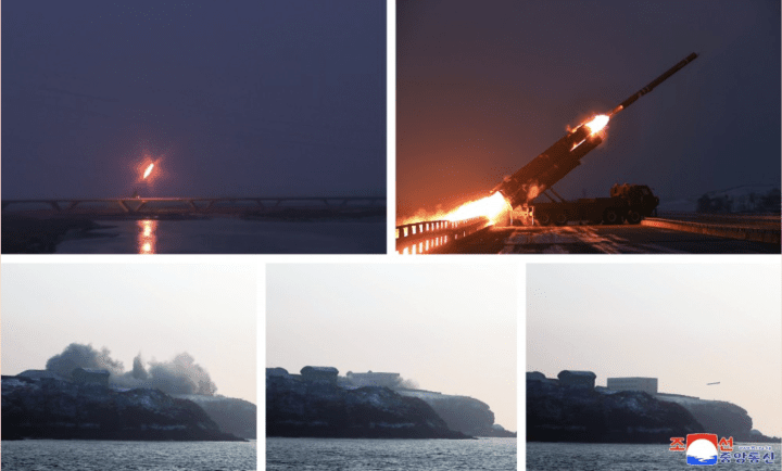 North Korea test-fires a long-range strategic cruise missile over the Yellow Sea on December 28, 2025. (Source: KCNA) North Korea test-fires a long-range strategic cruise missile over the Yellow Sea on December 28, 2025. (Source: KCNA)