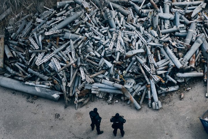 Liberov documenting Russia’s invasion of Ukraine. (Source: Liberov) Liberov documenting Russia’s invasion of Ukraine. (Source: Liberov)