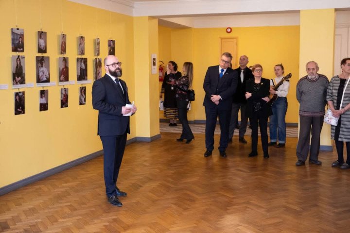 A photo exhibition titled “Mama,” hosted by the Estonian Parliament. (Source: Congress of Ukrainians of Estonia / Facebook) A photo exhibition titled “Mama,” hosted by the Estonian Parliament. (Source: Congress of Ukrainians of Estonia / Facebook)