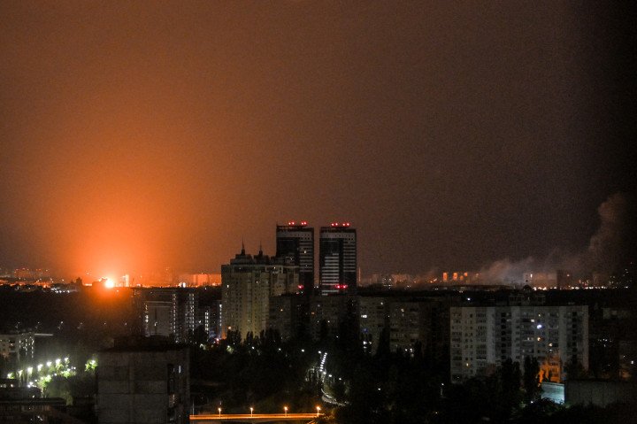 An explosion during a Russian ballistic missile strike on Kyiv, July 6, 2026. (Source: Getty Images) An explosion during a Russian ballistic missile strike on Kyiv, July 6, 2026. (Source: Getty Images)