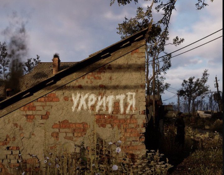 A frame from STALKER 2: Heart of Chornobyl featuring an old shelter. This term, used across Ukraine during the ongoing war, signifies safe spaces where people take refuge during air raids, reflecting the game’s connection to current Ukrainian realities. A frame from STALKER 2: Heart of Chornobyl featuring an old shelter. This term, used across Ukraine during the ongoing war, signifies safe spaces where people take refuge during air raids, reflecting the game’s connection to current Ukrainian realities.