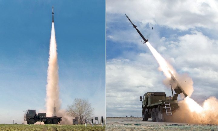 Archival footage of test launches of Russia’s Hermes missile system. (Photo: Open source)