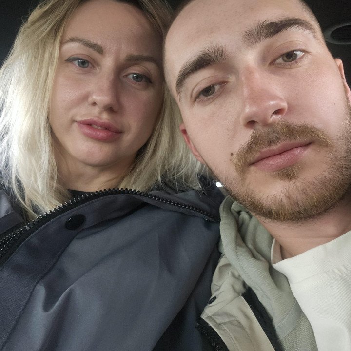 Olha (L) and Dmytro (R). (Source: Dmytro’s personal archive)