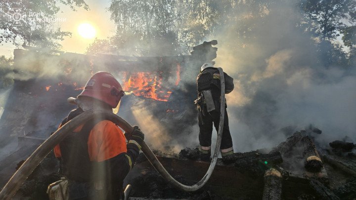 The aftermath of Russia’s attack on a private eco-park in Lisne village, Kharkiv region, July 24, 2024. (Source: State Emergency Service of Ukraine) The aftermath of Russia’s attack on a private eco-park in Lisne village, Kharkiv region, July 24, 2024. (Source: State Emergency Service of Ukraine)