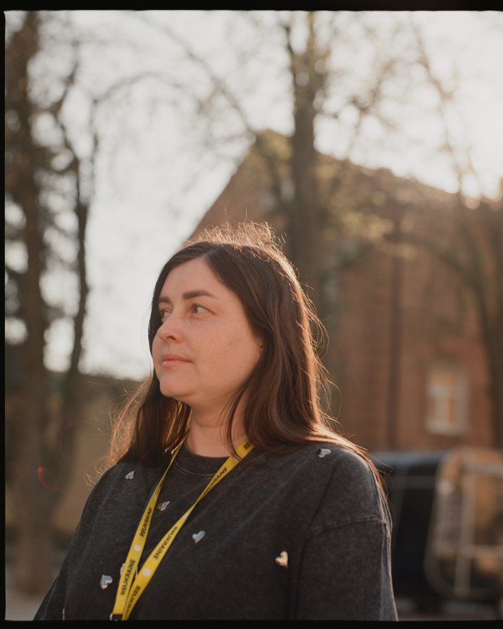 Yulia Suprun, part of the Dobrobat team, pictured on April 18, 2025. (Photo: Lucile Brizard) Yulia Suprun, part of the Dobrobat team, pictured on April 18, 2025. (Photo: Lucile Brizard)