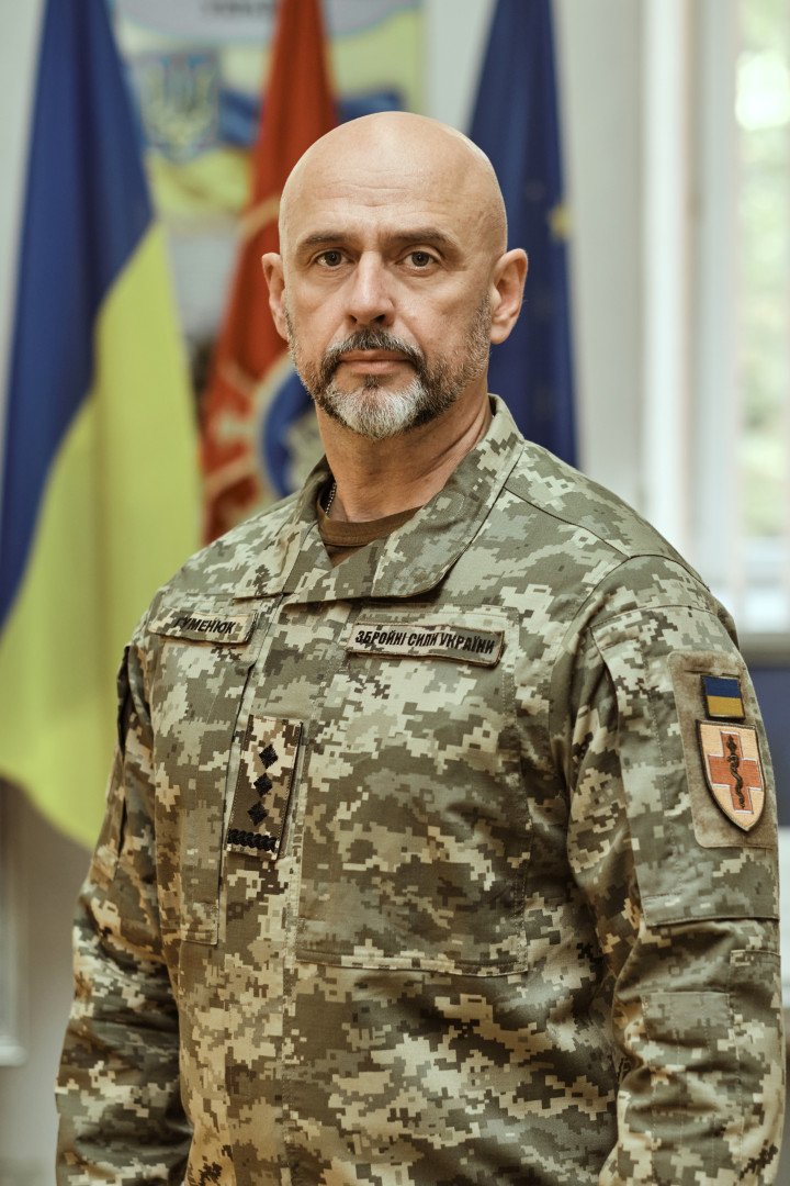 Kostiantyn Humeniuk, Head of the Ukrainian Medical Armed Forces. (Source: Personal archive) Kostiantyn Humeniuk, Head of the Ukrainian Medical Armed Forces. (Source: Personal archive)