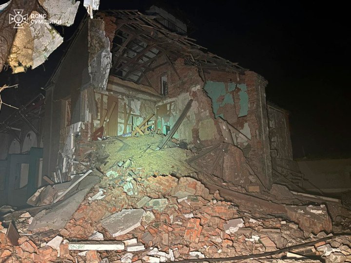 Aftermath of the Russian Strike on Shostka, Sumy Region. (Source: State Emergency Service of Ukraine) Aftermath of the Russian Strike on Shostka, Sumy Region. (Source: State Emergency Service of Ukraine)