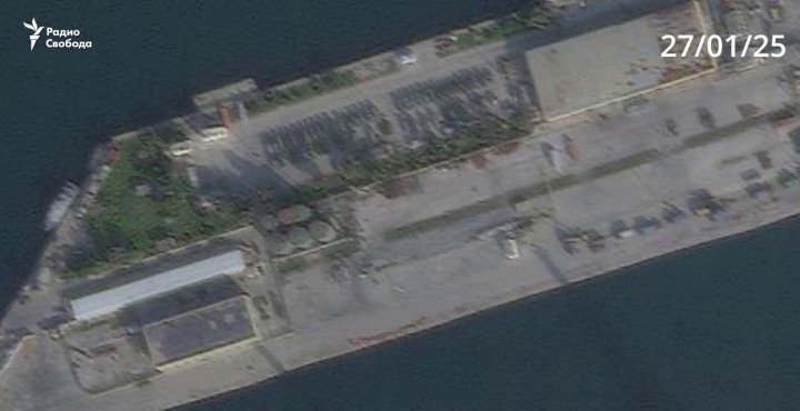 The vacant Russian naval facility at the port of Tartus, Syria. (Source: Radio Free Europe/Radio Liberty) The vacant Russian naval facility at the port of Tartus, Syria. (Source: Radio Free Europe/Radio Liberty)