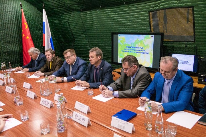 Russian delegation to the project