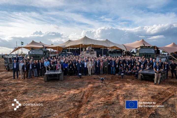 COMMANDS system undergoing live field tests. (Source: COMMANDS) COMMANDS system undergoing live field tests. (Source: COMMANDS)