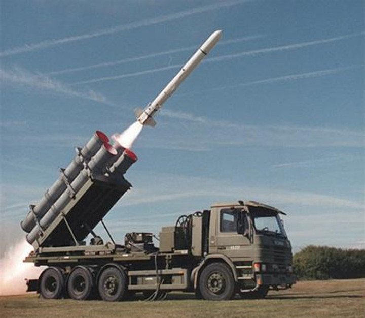 A truck-mounted Harpoon coastal defense missile launcher. (Source: South Korea Defense Security Agency) A truck-mounted Harpoon coastal defense missile launcher. (Source: South Korea Defense Security Agency)