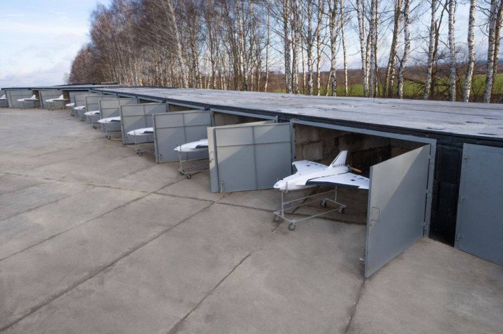Gerbera decoy drones, 2024. (Source: Russian media) Gerbera decoy drones, 2024. (Source: Russian media)