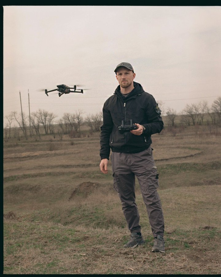 White, a member of the UAV battalion in the 38th Marine Brigade, has accumulated a significant number of confirmed kills. (Photo: Lucile Brizard) White, a member of the UAV battalion in the 38th Marine Brigade, has accumulated a significant number of confirmed kills. (Photo: Lucile Brizard)