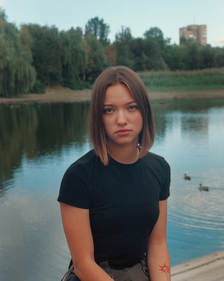 Varya, 19, grew up in Kramatorsk, September 2025. Photo by Joshua Olley/UNITED24 Media.