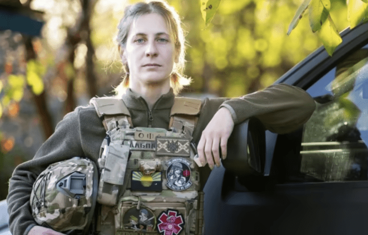 Hospitallers combat medic Mariia-Khrystyna “Alpaca” Dvoinyk. Photo: Hospitallers. Hospitallers combat medic Mariia-Khrystyna “Alpaca” Dvoinyk. Photo: Hospitallers.