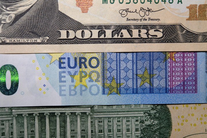 US dollars and Euro bills. (Source: Getty Images) US dollars and Euro bills. (Source: Getty Images)