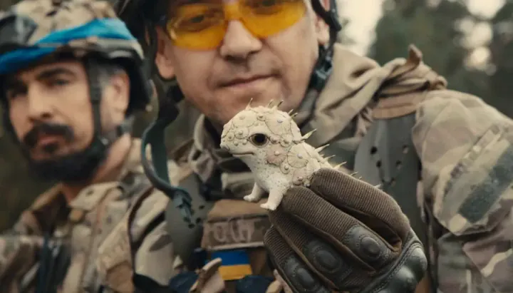 Still from the movie “Porcelain War.” Still from the movie “Porcelain War.”
