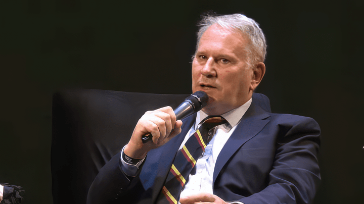 Richard Kemp on May 31, 2025 during the Black Sea Security Forum in Odesa (Source: open source) Richard Kemp on May 31, 2025 during the Black Sea Security Forum in Odesa (Source: open source)
