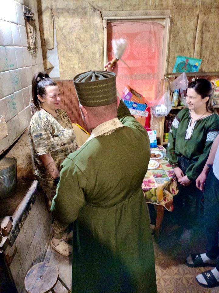 A birthday party and Easter in one day. Photo: Yurii Marchenko A birthday party and Easter in one day. Photo: Yurii Marchenko