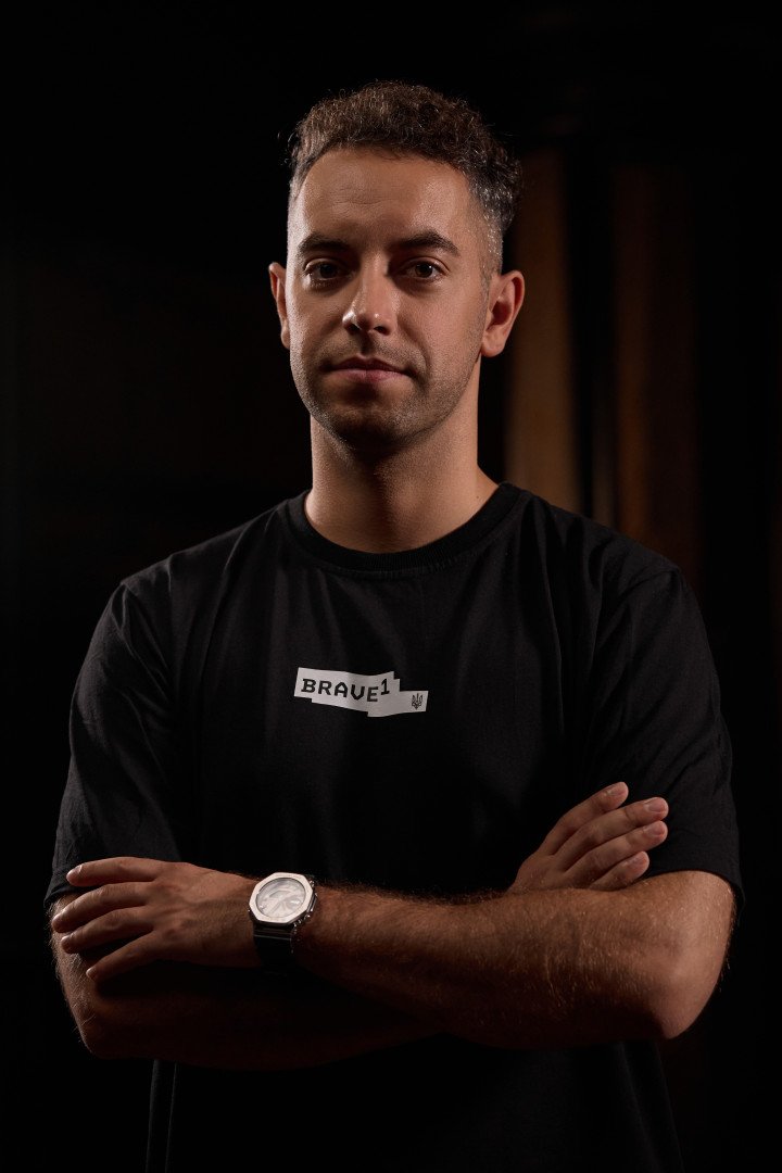 Artem Moroz, Head of Investor Relations at Brave1. (Source: Valeriya Ionan)