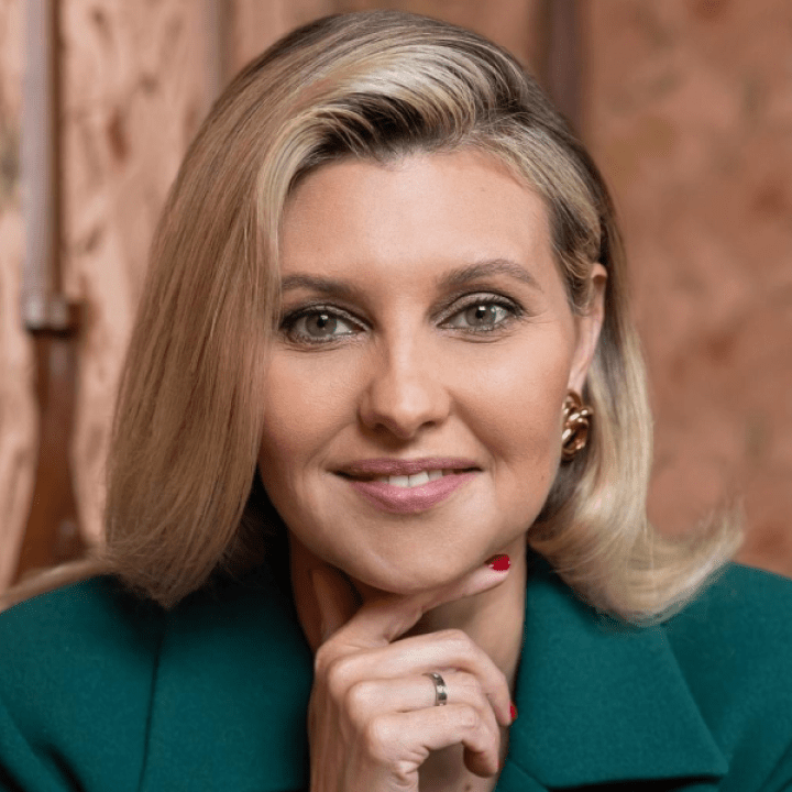 Photo of Olena Zelenska Photo of Olena Zelenska