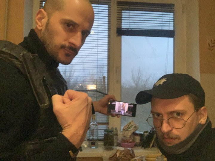 Antoni Lallican y George Ivanchenko. Foto: Philip Malzahn/UNITED24 Media