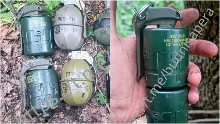 Modular Norwegian-made Nammo SOHG grenades displayed by Russian soldiers in Ukraine, 2025. (Source: t.me/budnisapera) Modular Norwegian-made Nammo SOHG grenades displayed by Russian soldiers in Ukraine, 2025. (Source: t.me/budnisapera)