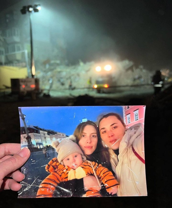 Sofia, her 1.5-year-old son Adam, and Anna Pavlyshyna, killed in Russian strike on Zaporizhzhia on November 7. (Source: Anna Pavlyshyna via Instagram) Sofia, her 1.5-year-old son Adam, and Anna Pavlyshyna, killed in Russian strike on Zaporizhzhia on November 7. (Source: Anna Pavlyshyna via Instagram)