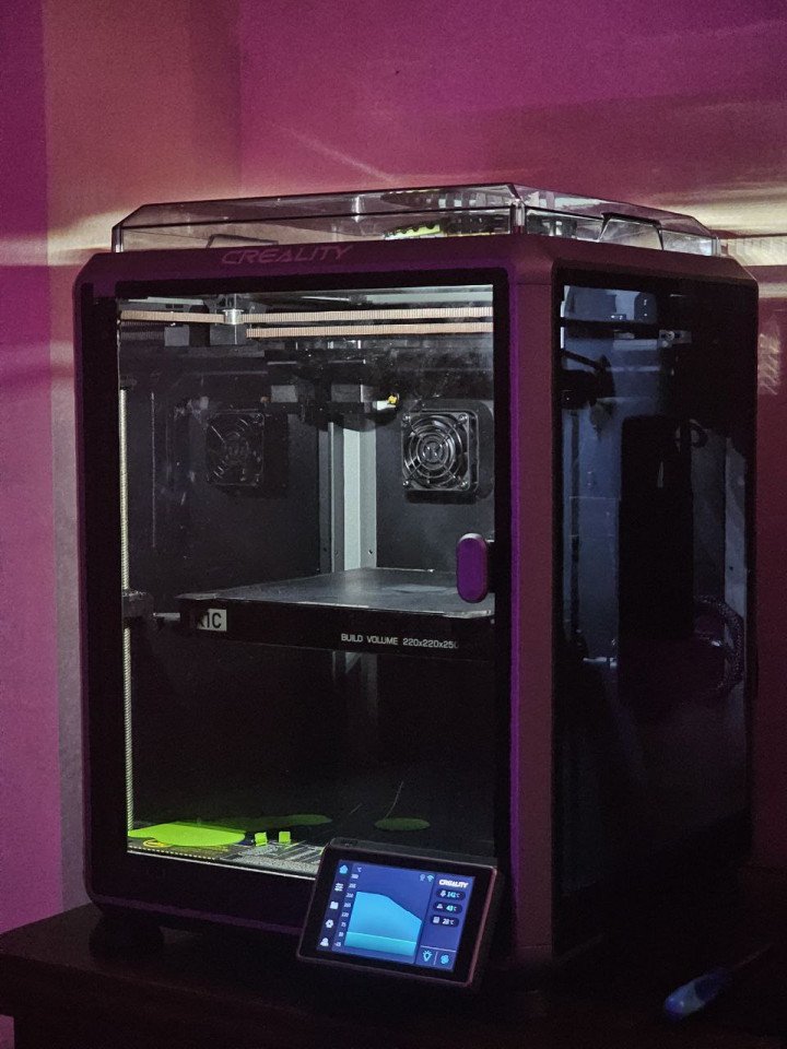 Yurii’s 3D Printer used to make molds for the ammunition. (Photo: Yurii)