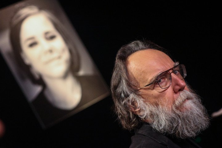 Alexander Dugin at the funeral of his daughter Darya. Alexander Dugin at the funeral of his daughter Darya.