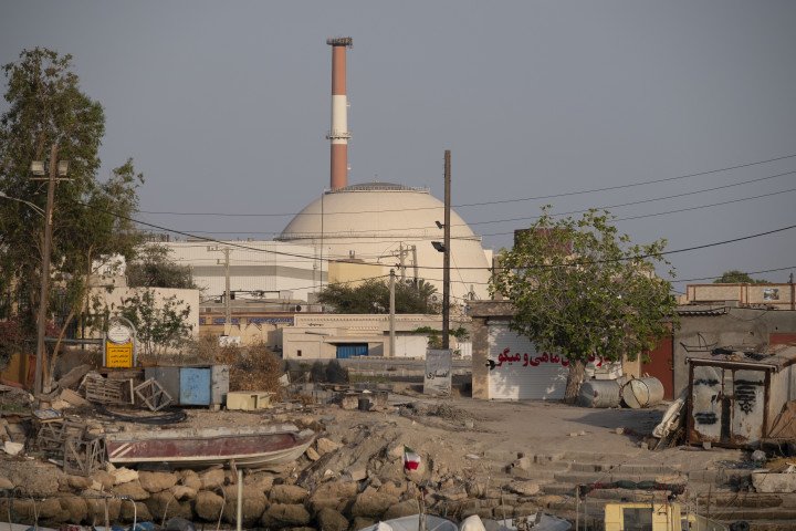 The Bushehr nuclear power plant is seen in a coastal village on the northern coast of the Persian Gulf in Bushehr province, 1090km (677 miles) south of Tehran, Iran (Source: Morteza Nikoubazl via Getty Images) The Bushehr nuclear power plant is seen in a coastal village on the northern coast of the Persian Gulf in Bushehr province, 1090km (677 miles) south of Tehran, Iran (Source: Morteza Nikoubazl via Getty Images)