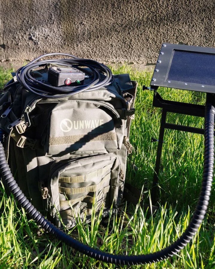 Ukrainian Infantry Electronic Warfare System PATELNYA-2K/3K. (Source: Unwave) Ukrainian Infantry Electronic Warfare System PATELNYA-2K/3K. (Source: Unwave)