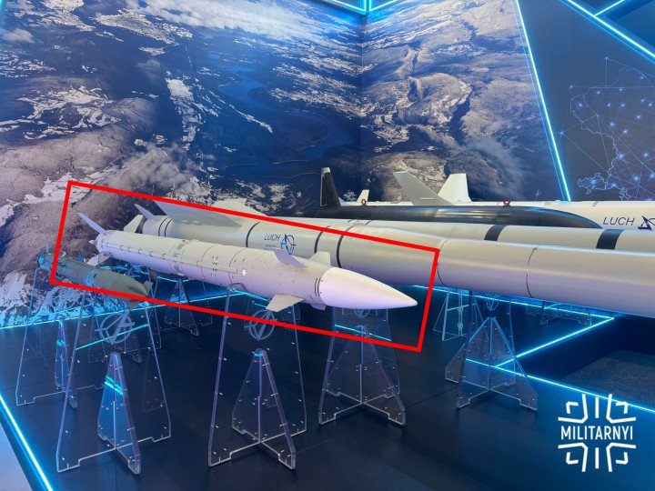 Ukraine’s new RK-19 surface-to-air missile displayed at the MSPO defense exhibition. (Source: Militarnyi) Ukraine’s new RK-19 surface-to-air missile displayed at the MSPO defense exhibition. (Source: Militarnyi)