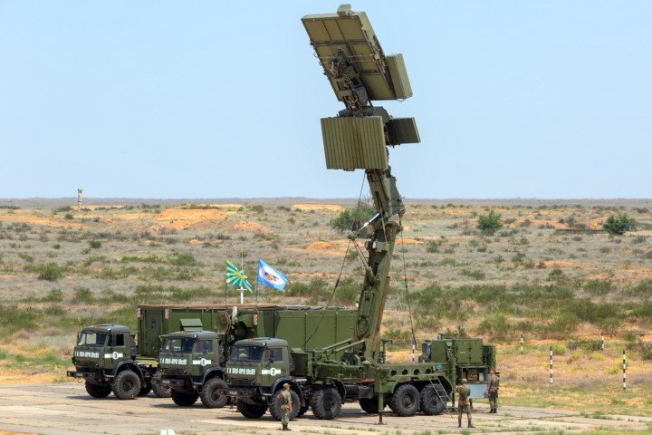 A Russian Kasta-2E2 low-altitude radar system deployed during field exercises. (Photo: open source) Kasta-2E2 l