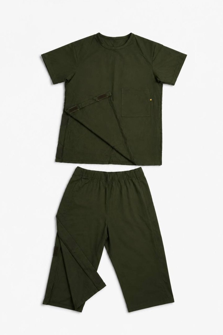 Adaptive clothing with Velcro fastenings. (Source: Artan)