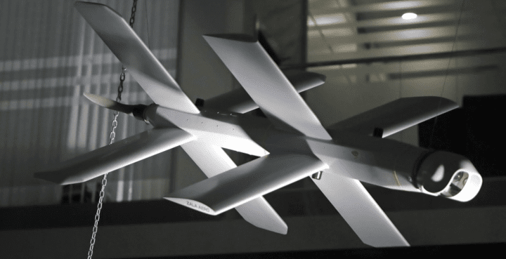 A Russian Lancet loitering munition developed by ZALA Aero Group. (Source: Open source)