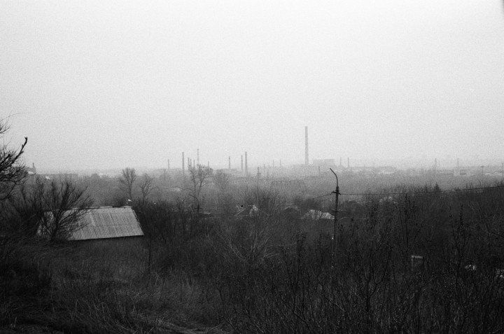 Overlooking the Kramatorsk Steel Works, Kramatorsk, September 2025. Photo by Joshua Olley/UNITED24 Media.