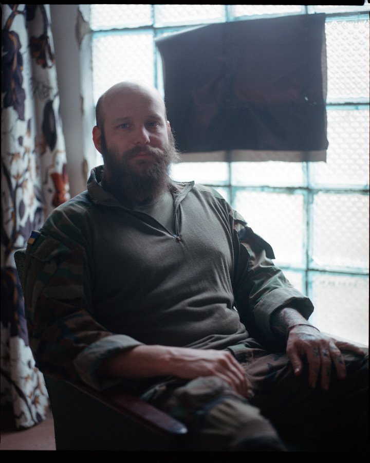 Nick. A former US Marine sergeant with ten years of service—including two tours in Afghanistan—he now serves in the reconnaissance platoon of Ukraine’s 39th Marine Brigade. Nick. A former US Marine sergeant with ten years of service—including two tours in Afghanistan—he now serves in the reconnaissance platoon of Ukraine’s 39th Marine Brigade.