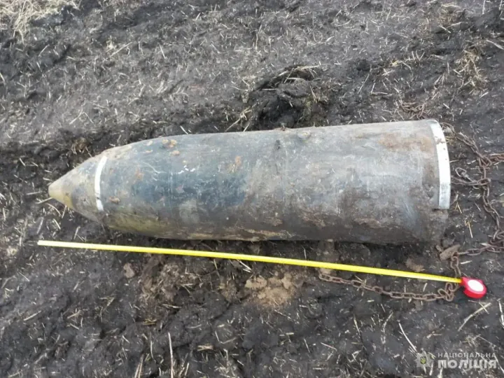 The warhead of the Kinzhal missile. (Source: National Police of Ukraine)