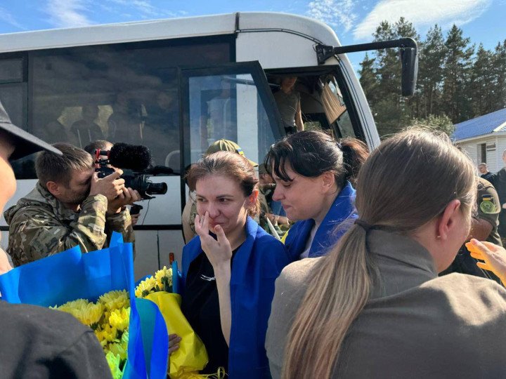 22 women have been returned home from captivity. (Photo: Ukraine’s President Volodymyr Zelenskyy)