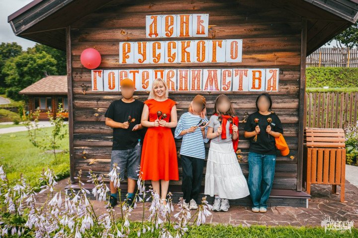 Chinese children taking part in the "Russian Hospitality Day" activities. (Source: "Ocean" official Telegram channel) Chinese children taking part in the "Russian Hospitality Day" activities. (Source: "Ocean" official Telegram channel)