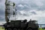 A Russian Kasta-2E2 mobile radar system deployed on a military truck during a field demonstration. The large circular antenna arrays provide 360-degree airspace surveillance for low-altitude targets. (Photo: Open source)