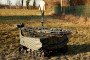 Gereon RCS, a battlefield-proven unmanned ground vehicle (UGV) operates autonomously during a visit by Bavarian state minister Florian Herrmann, during a visit to ARX Robotics on January 15, 2026 in Oberding, Germany. (Source: Getty Images)